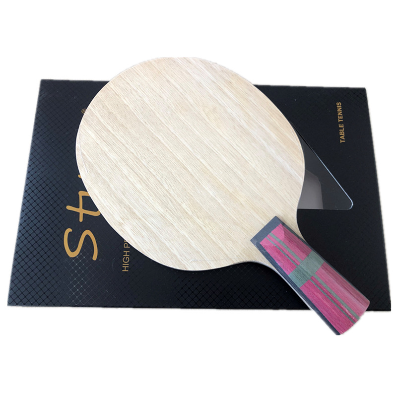 Single Training Carbon Table Tennis Bat Racket Ping Pong Paddle For Beginner And Advanced Players