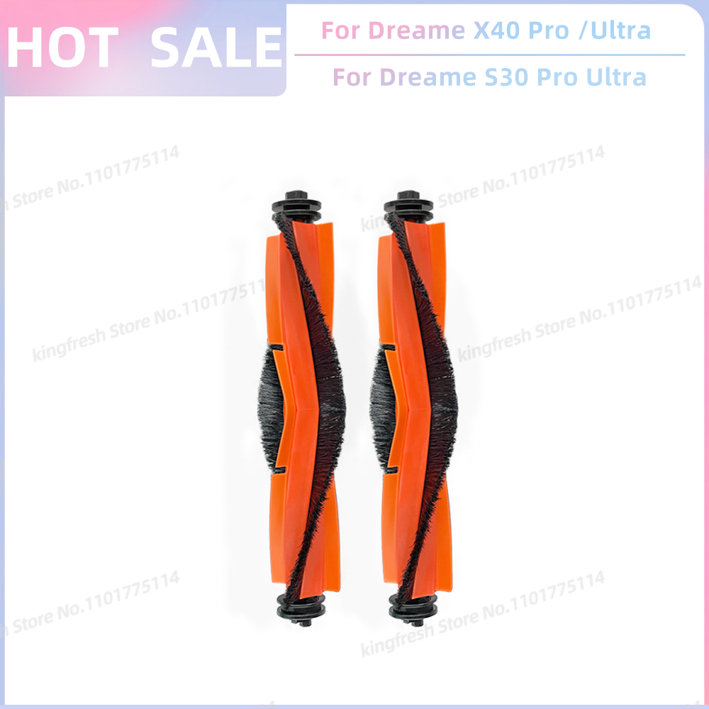 Compatible con ( Dreame X40 Ultra / L40 Ultra, MOVA P50 Pro Ultra / MOVA P50 Ultra / P10 Pro Ultra ) Piezas de Aspiradora Rodillo Principal Cepillo Lateral Filtro Paño de Limpieza Bolsa de Polvo Accesorios: Verde claro