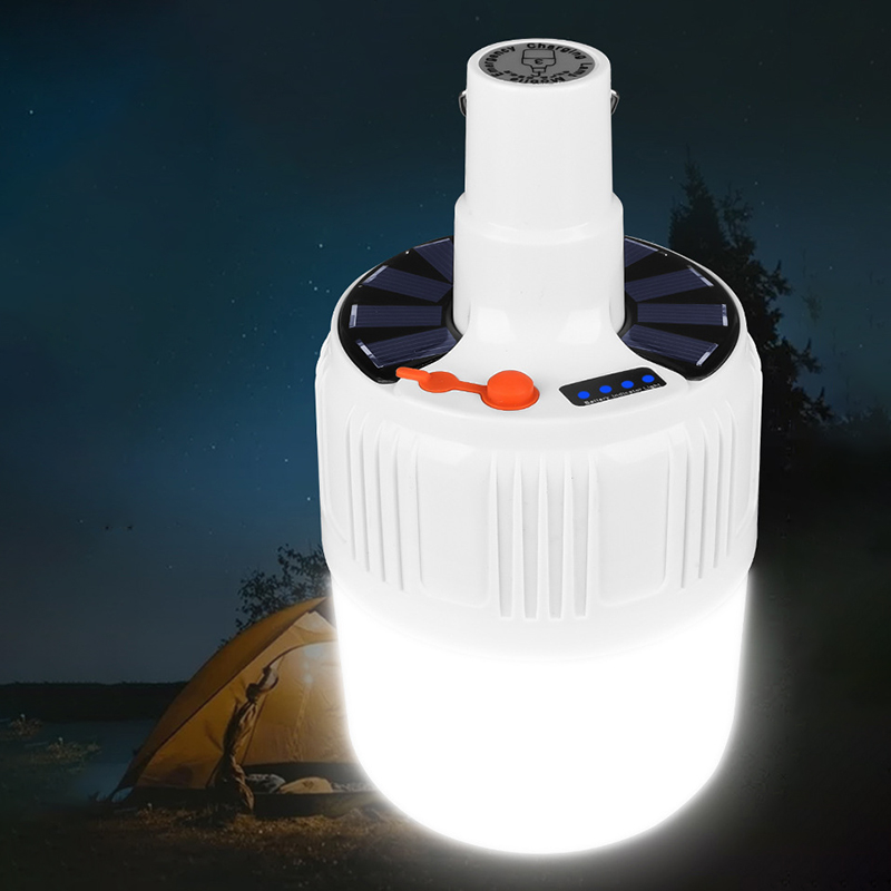 Led Noodverlichting Oplaadbare Led Lamp Lamp Solar Charge Draagbare Nood Nachtlampje Outdoor Camping Wandelen Werklampen