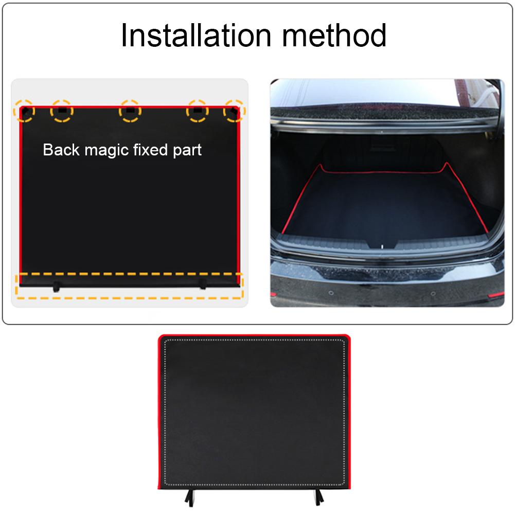 Universal Trunk Mats Car Rear Trunk Storage Mat Cargo Tray Trunk Waterproof Protective Pads Mat Compatible