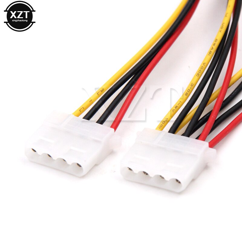 1PCS Power Supply Cable 4 Pin to 3 port 4Pin Molex IDE Male to Female IDE ATA Hard Disk Adapter newest