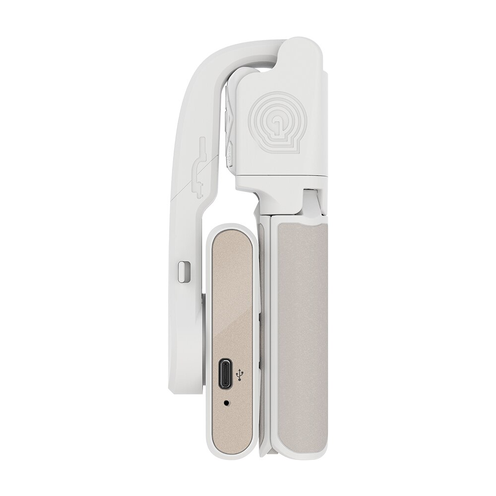 Hohem iSteady Q Stabilizer for iPhone Android Phone 360 Face Tracking Rotating Stabilizer Smartphone Anti-shake Gimbal Handheld: iSteady Q White