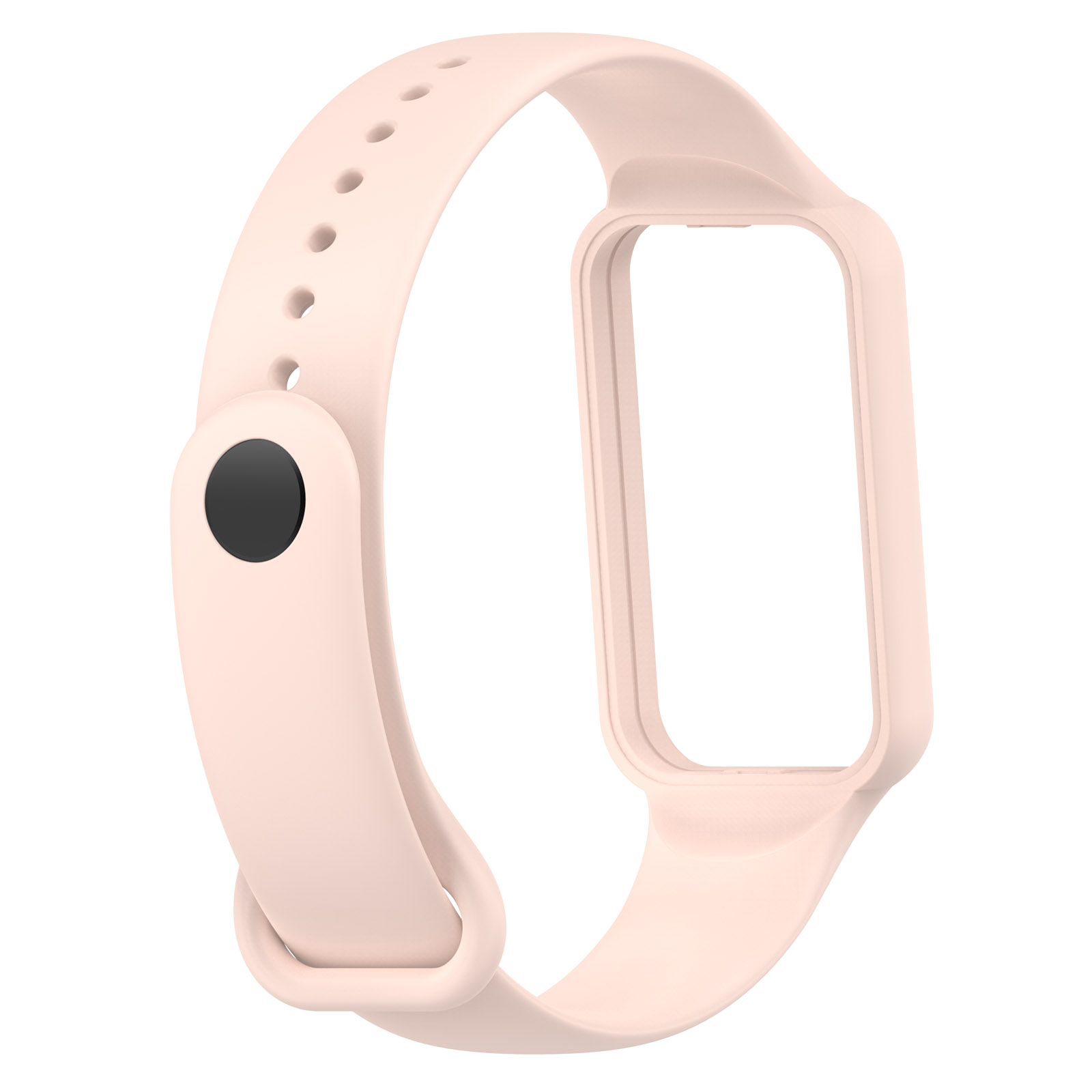 Correa para reloj Huami Amazfit Band 7, pulsera de silicona ajustable de un solo Color, repuesto de pulsera