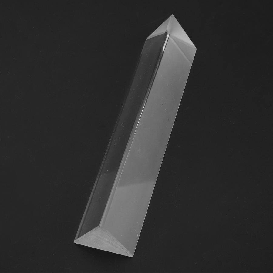 40*40*180mm Triangular Prism K9 Optical Glass Triangular Prism For Teaching Light Spectrum Optical Experiment