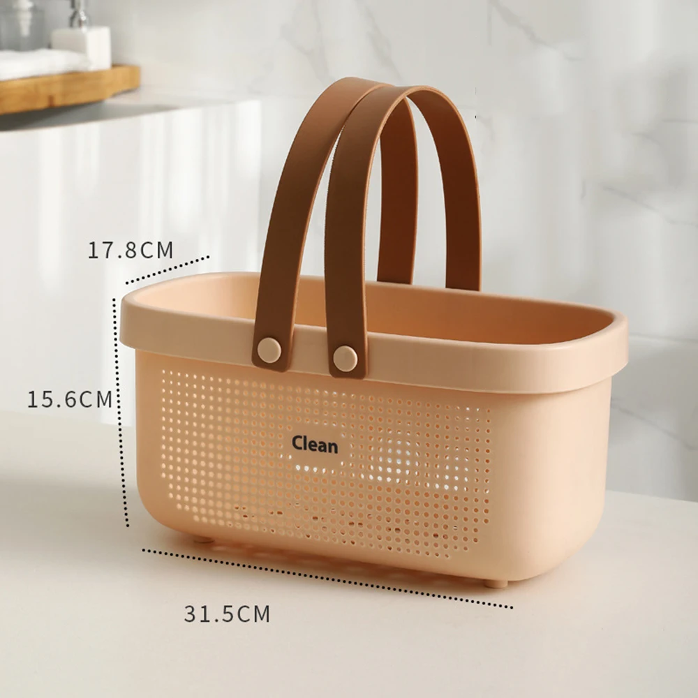 Plastic Portable Laundry Hamper with Handles,Storage Container Organizer for Laundry,Car trunk,Camping,Indoor and Outdoor: PURPLE