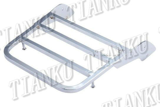 Chrome Motorcycle Rear Luggage Rack For Yamaha Vstar 400 650 1100 All year