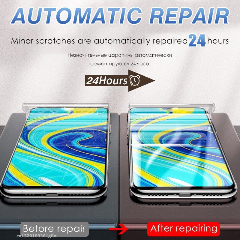 For Motorola Moto G Pure E30 E40 Dual SIM Hydrogel Film Screen Protective Cover Film Not Glass
