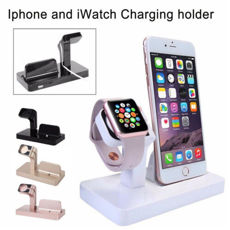 Brand For Apple Watch Airpods iPhone Charging Dock Station Charger Holder Stand 3in1