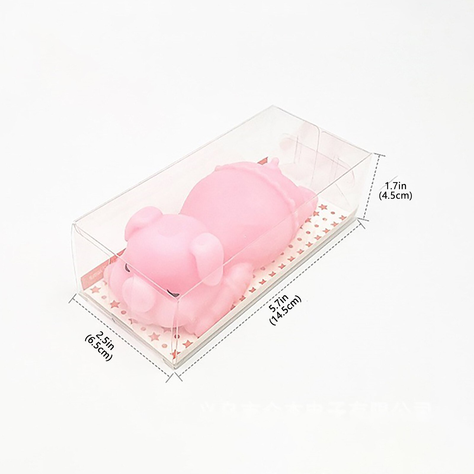 Kawaii Mochi Squishy Relieve Stress Fidget Toys Soft Pig Colorful Soft Decompression Toy Office Pressure Toys Antistres