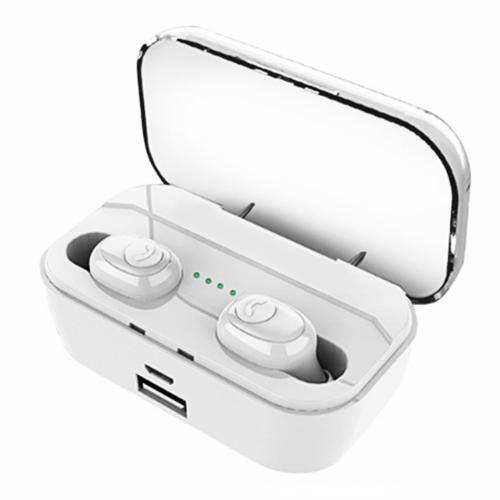 G6S Mini In-Ear Bluetooth 5.0 Stereo Draadloze Oortelefoon Oordopjes met Opladen Doos: White 2