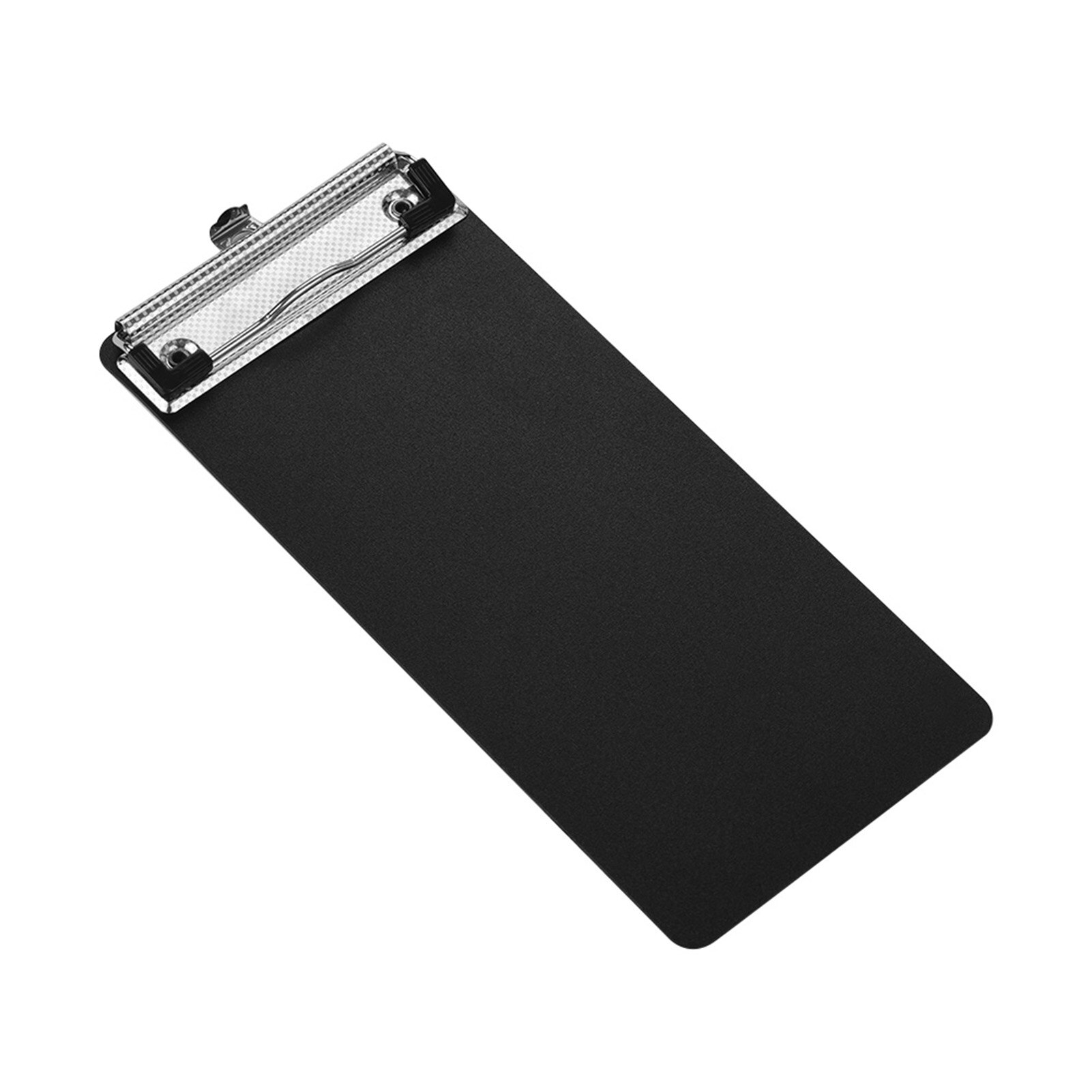 Plastic Bill Style Clipboard Metal Clip Writing Pad File Folder Document Holder with Hanging Loop Stationery Supply: Bill Style Size