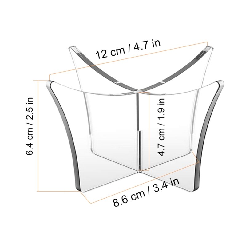 11UE Clear Acryl Ball Stand Houder Display Rugby Basketbal Voetbal Knikkers