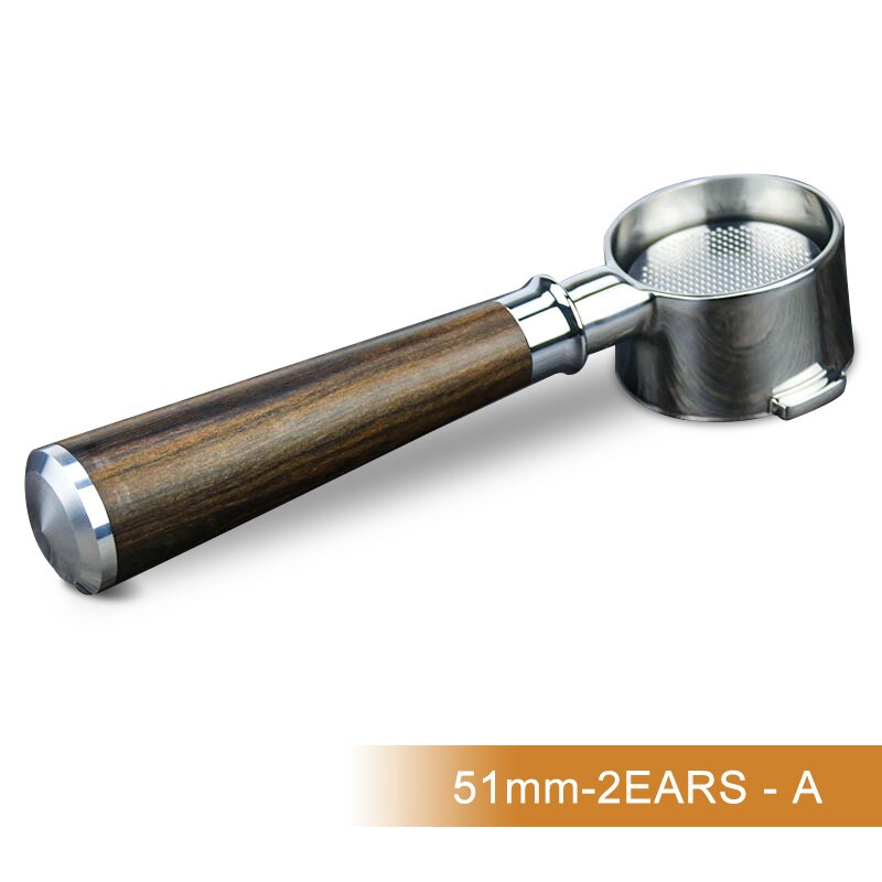 Kaffee Boden Siebträger 51MM Für Delonghi EC680/EC685 Filter 51MM Mit Filter Korb Für Kaffee Maschine Kaffee zubehör: 51mm-2 Ears-A