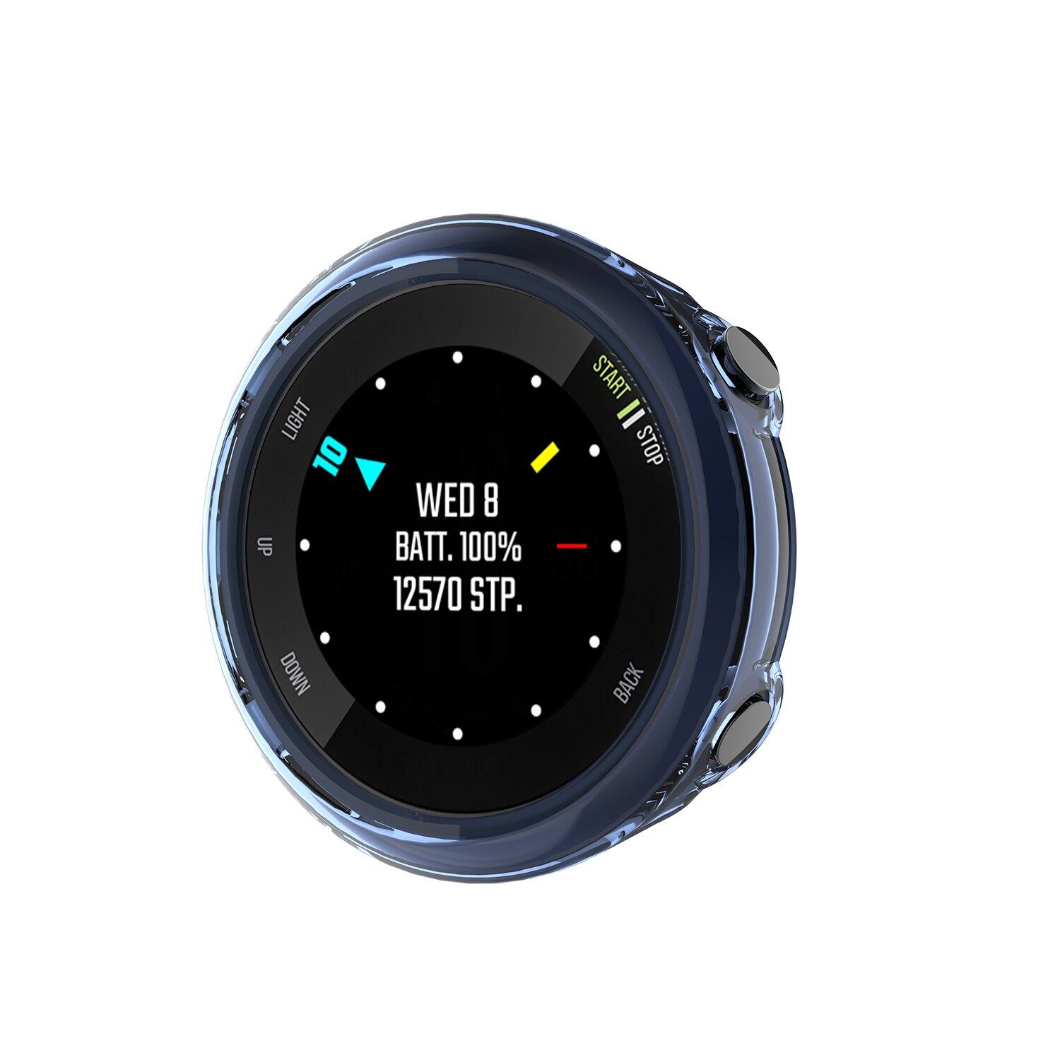 Funda de silicona para reloj inteligente Garmin forerunner 45, Protector de TPU, carcasa de marco para Garmin forerunner 45, accesorios de pulsera