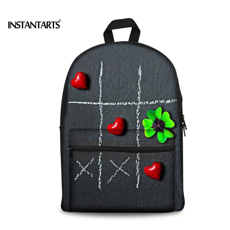 INSTANTARTS Cool Animal Printing Backpack for Teenager Boys Travel Laptop Canvas Backpack 3D Ladybug Children School Backpacks: CC1463J