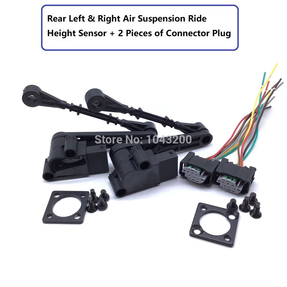 Sensor de altura de suspensión neumática para Range Rover Sport Discover, accesorio trasero izquierdo y derecho, LR020159, LR020160, LR020161, LR020159G,: 2 Sets