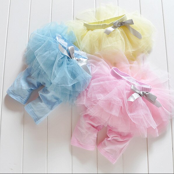 Falda tutú para niños y niñas, mallas, pantalones de gasa para niñas, faldas de con lazo, Ropa de baile, falda pantalón para niñas