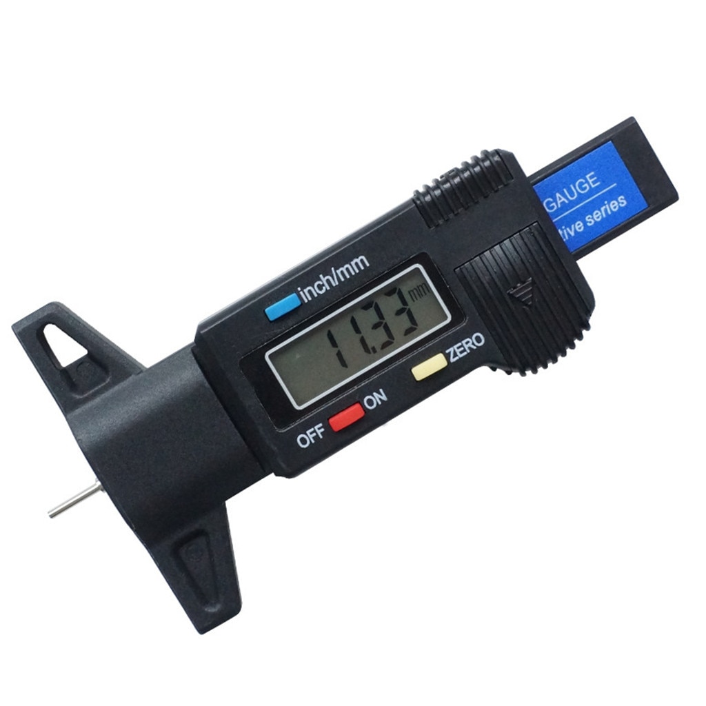 Type Pneumatic Spring Digital Pressure Mini Depth Gauge Digital Depth Gauge durable толщиномер для авто: Default Title