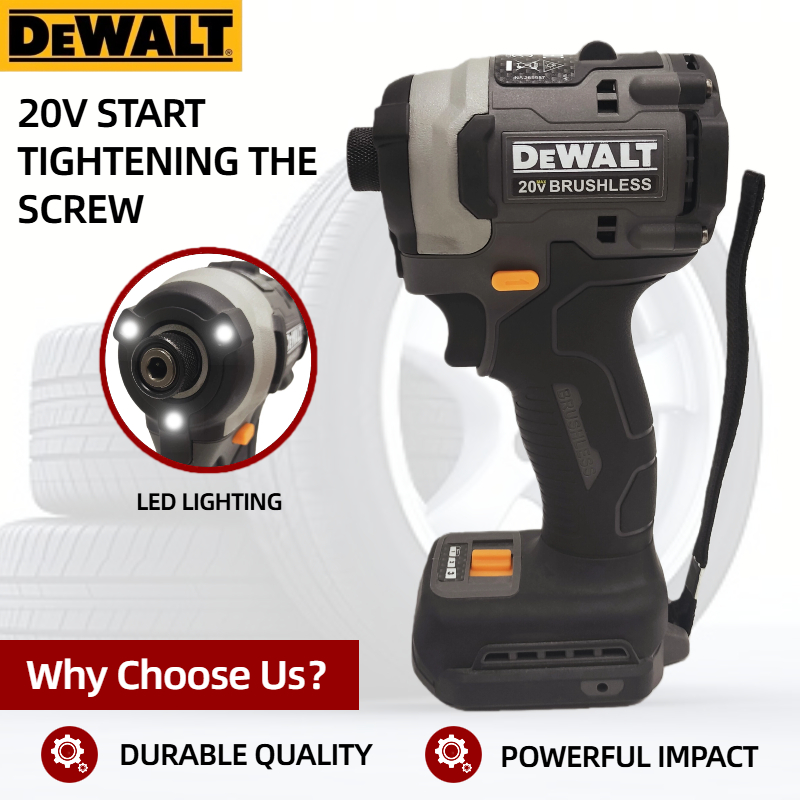 DEWALT DCF85M Impact Driver Electric Driver 20V Brushless Cordless 3800RPM screwdrivers High Torque tools Power Tools NO battery