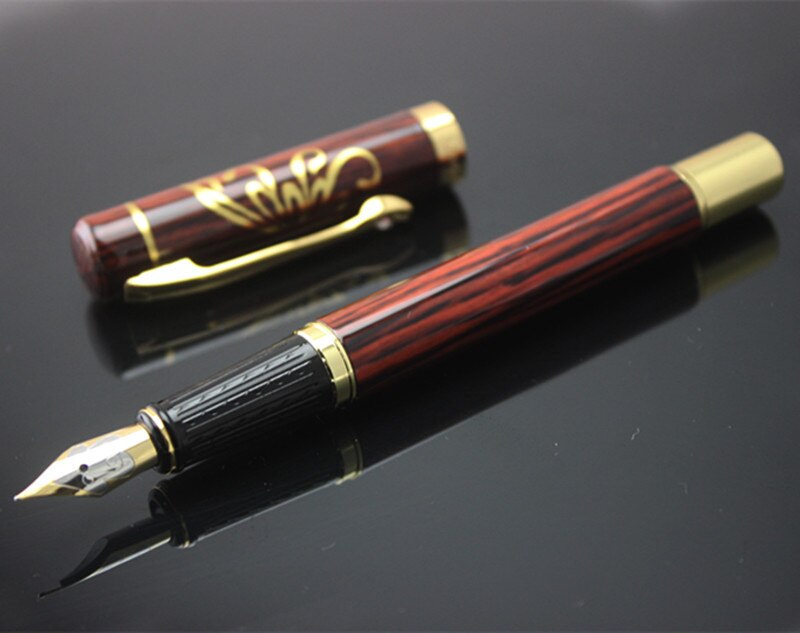 DIKA WEN metal Fountain Pen school office supplies stationery Pens For Writing school ink fountain pen