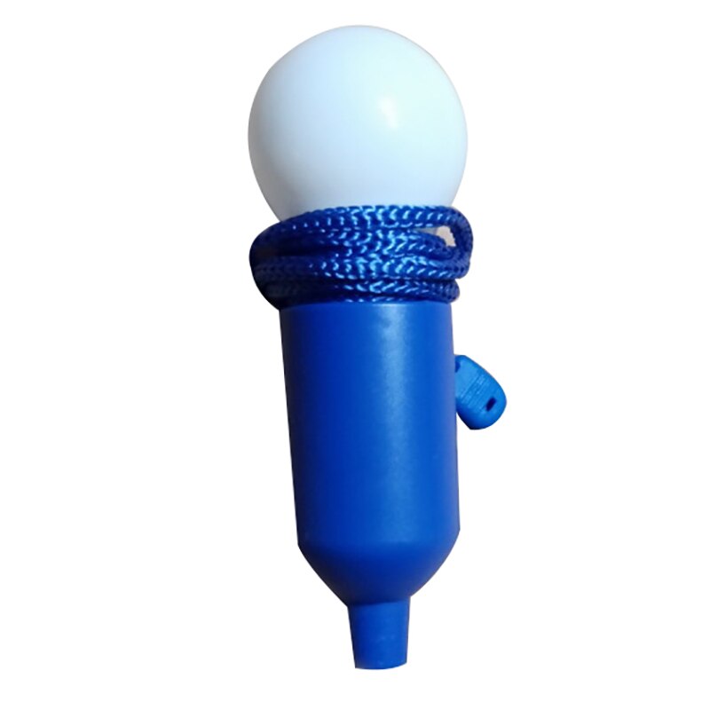 Draagbare buitenlamp met trekkoord, ledlamp, kampeerlantaarn, op batterijen, kleurrijke ledlamp, hanglamp, witte verlichting: Donkerblauw