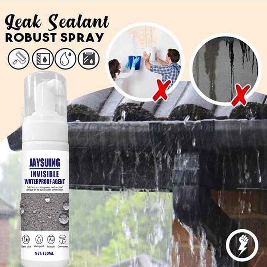 mächtig Versiegelung sprühen Anti Undicht Dicht Mittel Leck-Fangen Dach Reparatur sprühen Wasserdicht Kleber Super Starke Bindung sprühen 150ML