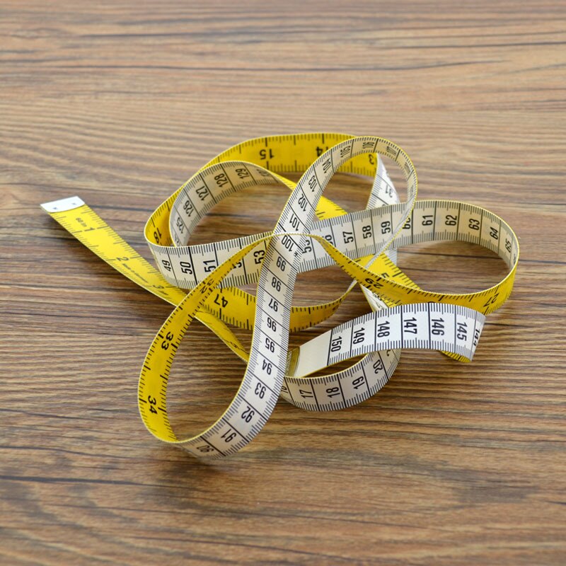Body Measuring Colorful Ruler Sewing Tailor Tape Measure 1.5M Soft Sewing Ruler Meter Sewing Measuring Tape Double-sided Scale
