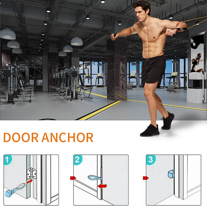 Conjunto de bandas de resistencia TMT TPE, alta elasticidad, gimnasio, ligas de goma, equipo de ejercicio para entrenamiento, Yoga, deportes, Crossfit