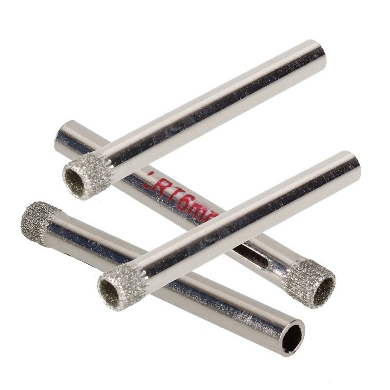 10 Stuks 6Mm Diamant Boor Tegel Keramische Hole Zagen Zilveren OCT998