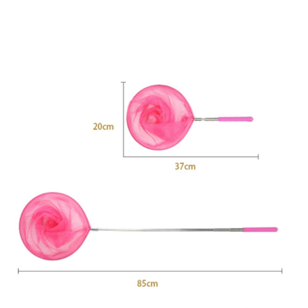 1Pcs Retractable Butterfly Net Set Insect Catching Net for Catching Insects and Small Fish Ladybug Nets With Non-slip Handles