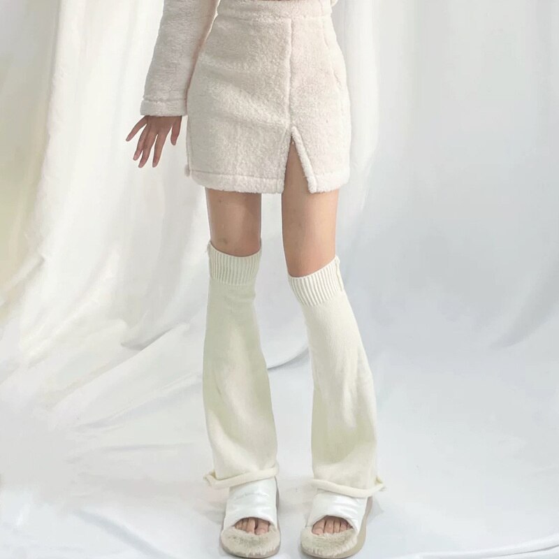lolita gothic meias femininas doces japoneses botas femininas lolita socks: off white