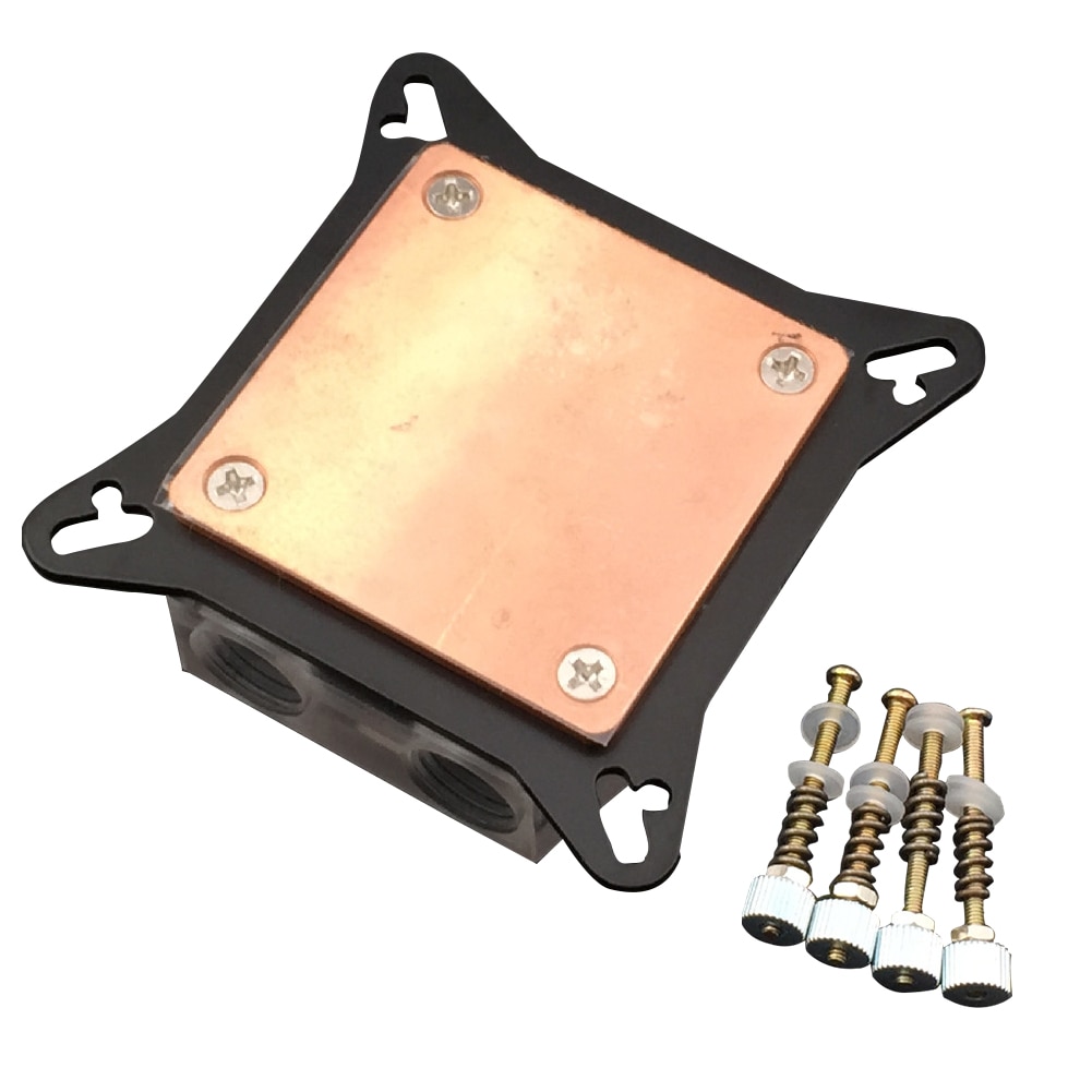 GPU Water Block Cooling Double Channel of Copper Column Video Graphics Card Water Cooler Radiator 0.4mm For AMD W40