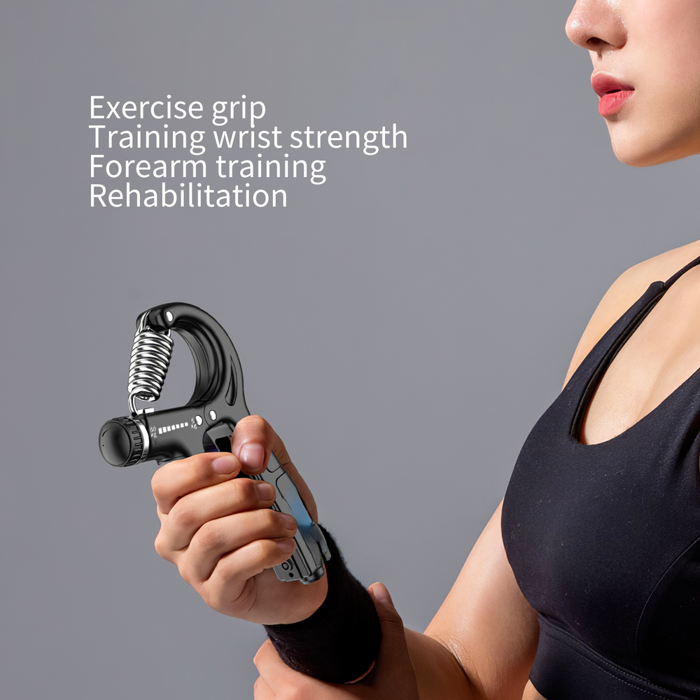 Einstellbares Hand-/Handgelenk-Trainingsgerät, Unterarm-Trainingsgerät, 10–60 kg, Handgriff-Trainer, kleiner Fingertrainer, Fingerstärke-Verstärker