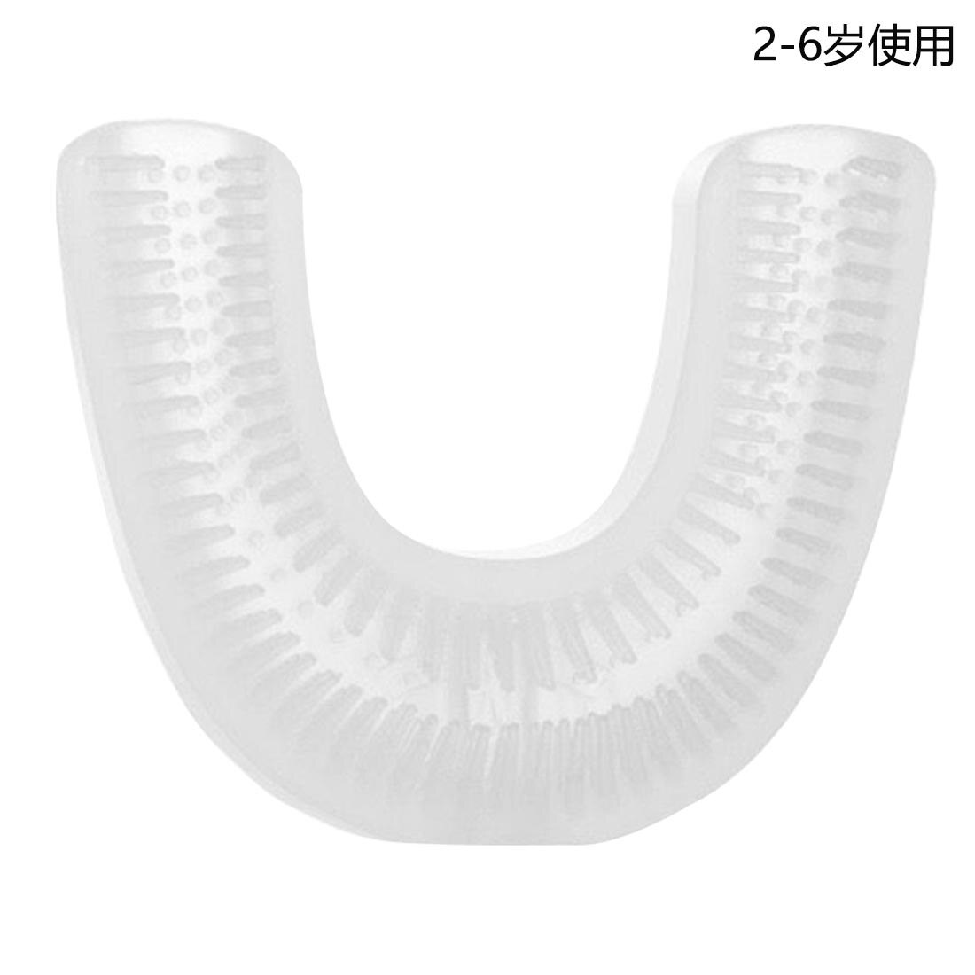 Smart 360 Degree Kids Toothbrush Electric Toothbrush kids USB rechargeable tooth cleaner Automatic Ultrasonic brush for children: brush for  6-14