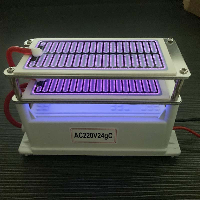 220V 24g 5g deodorizer DIY Ceramic Ozone Generator ozoner destructor Long Life Ceramic Plate ozonator air Water Cleaner Purifier