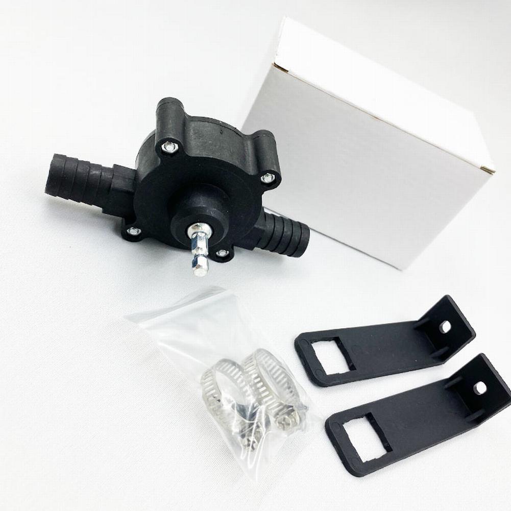 Small Black Plastic Water Pump Self-priming Centrifugal Pump For For Transporting Light Liquids Gardening Equipment Accessories