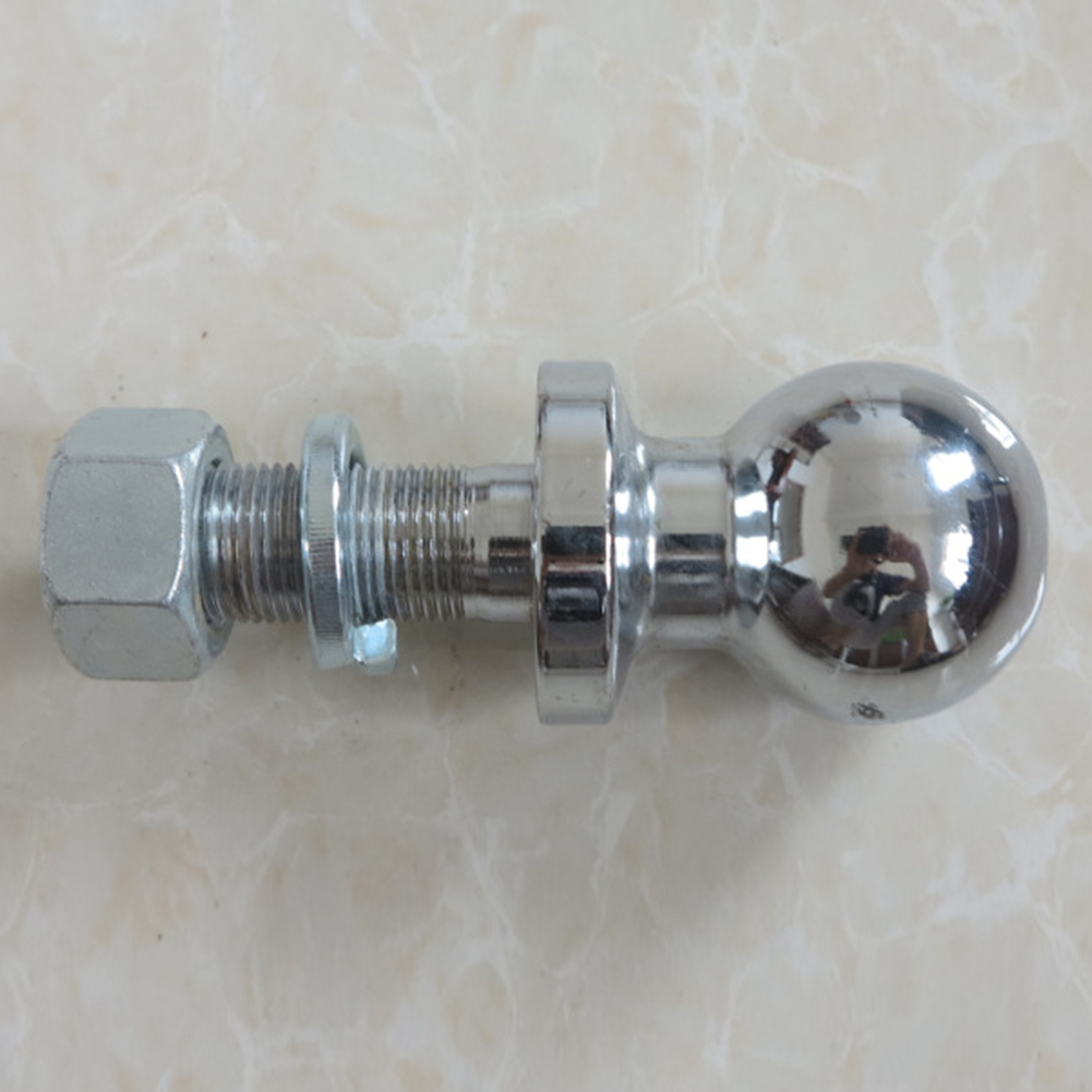 50mm Attachment Bumper Coupling Mini Replacement Lawn Mower Tow Ball Durable Connector Hitch Pin Trailer Parts Universal Rear