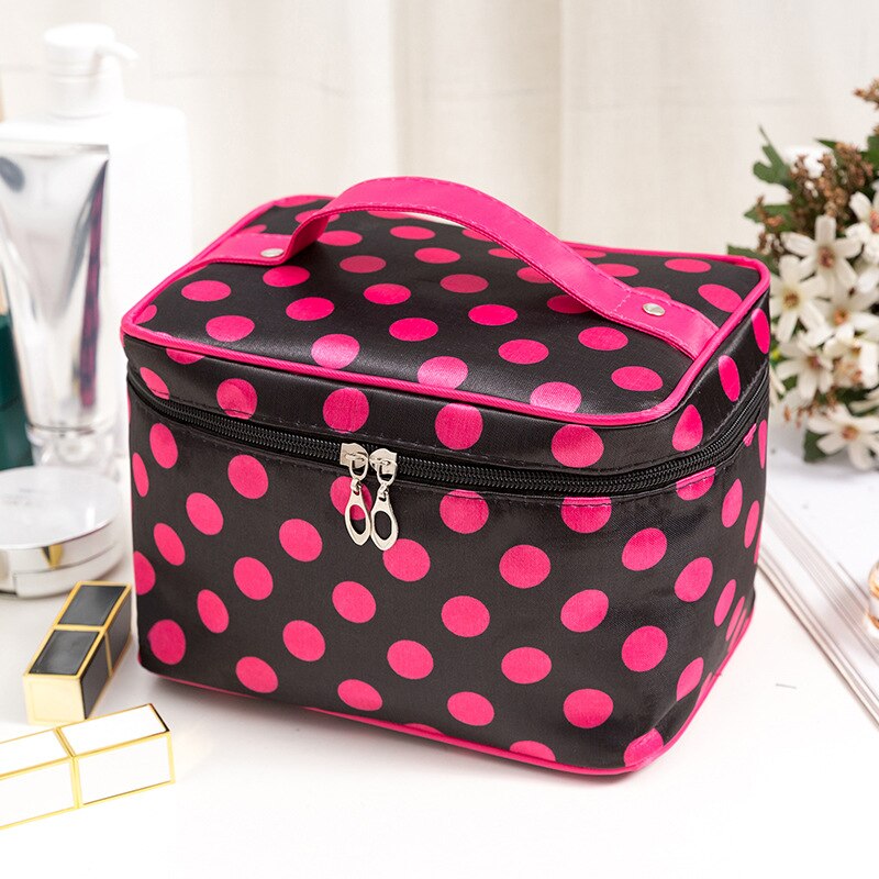 Bolsa Neceser multifuncional de viaje para cosméticos, bolsa de almacenamiento de gran capacidad, simple bolsa de limpieza y belleza impermeable, organizador de maquillaje: 14
