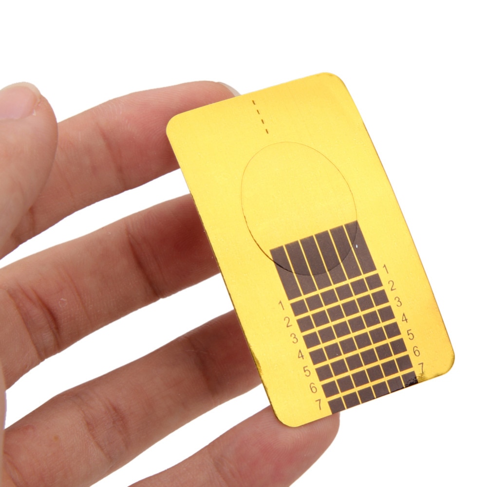 500 Pcs Nail Forms Guide Art Tips Extension French DIY Tool Acrylic UV Gel Sculpting Extension Forms Nail Guide Sticker Tape