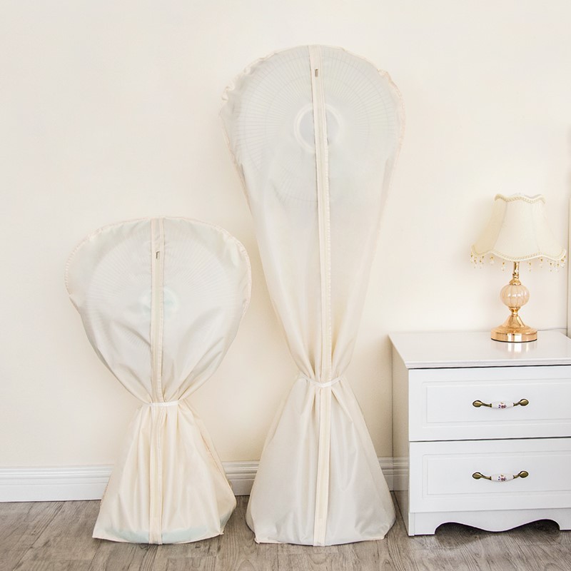 Oxford stoffa casa coperchi per ventilatori elettrici copertura antipolvere copertura per ventilatore elettrica stereoscopica rotonda da pavimento impermeabile antipolvere