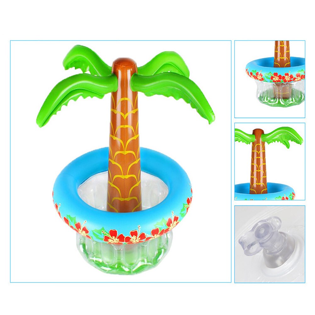 Outdoor Inflatable Coconut Tree Ice Bucket Party Beach Swimming Pool Party Beer Drink Container Cooler