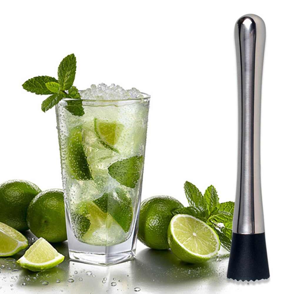 Edelstahl Bar Cocktail Mojito Mint Muddler DIY Trinken Obst Eis Cocktail Mixer Muddler Barkeeper Barware Bar Werkzeuge