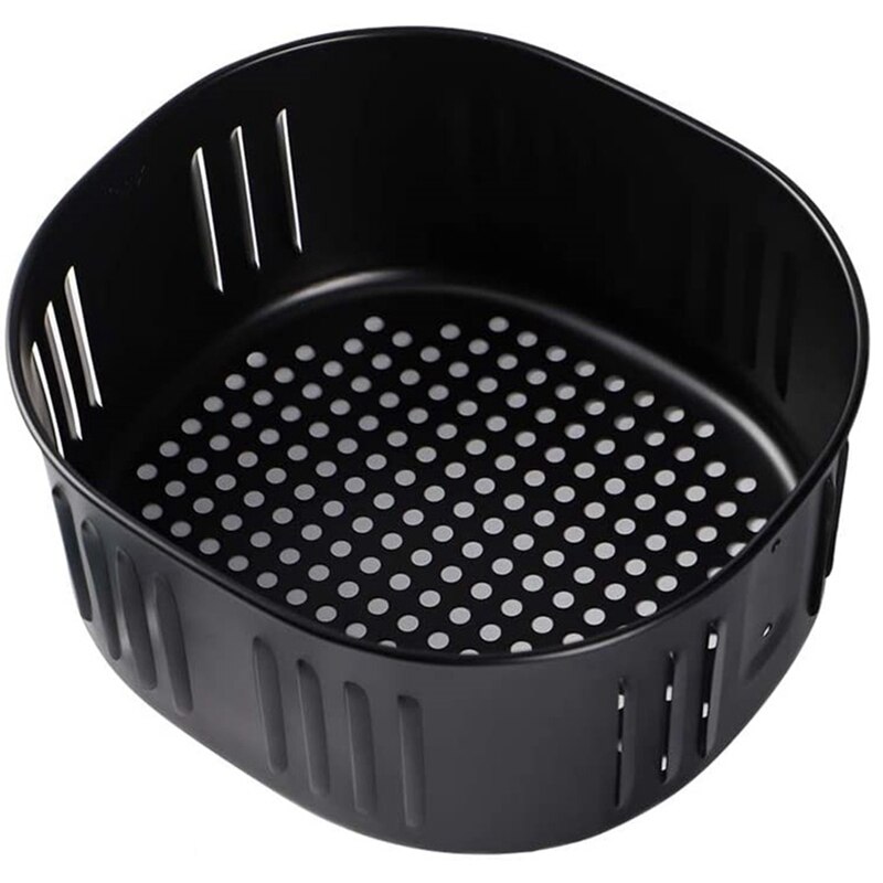 Air Fryer Replacement Basket for Power XL DASH Gowise USA Cozyna 5.5Qt Air Fryer,Air Fryer Accessories: Black