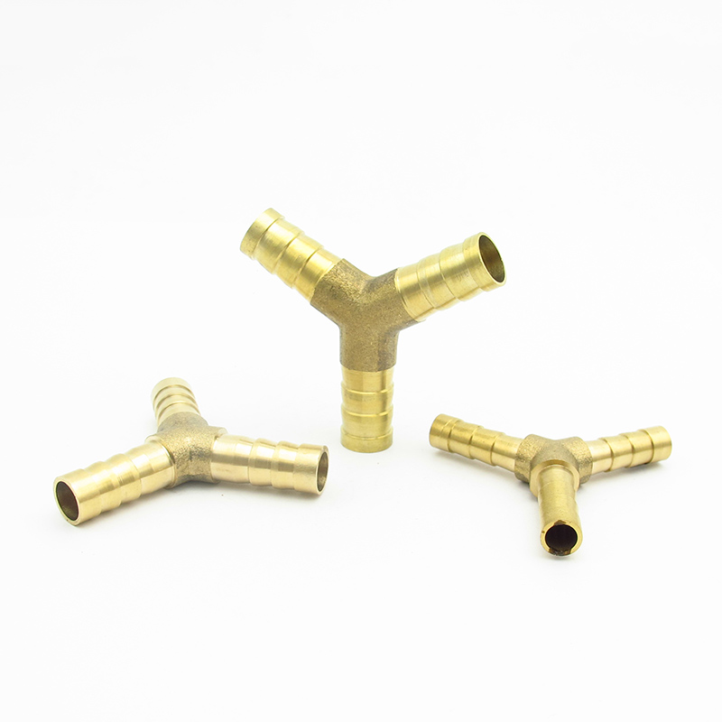 4mm 5mm 6mm 8mm 10mm 12mm 14mm 16mm 19mm 25mm Slangpilaar Messing Prikkeldraad Rechte Elleboog Tee Y 2 3 4 Manier Pijp Connector