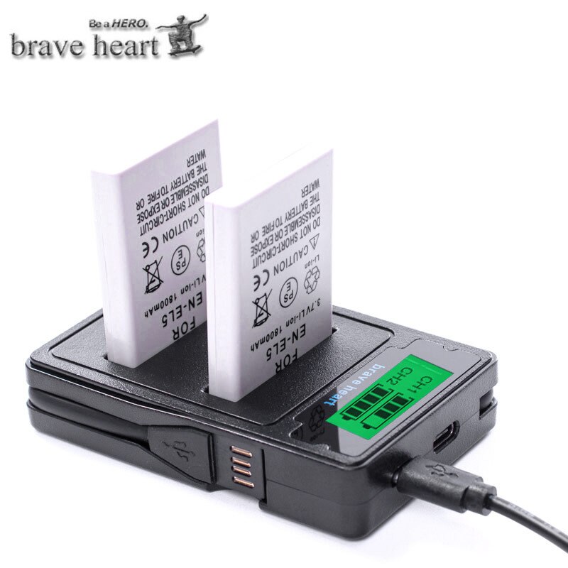 EN-EL5 ENEL5 En El5 Li-ion Rechargeable Battery pack For Nikon Camera Coolpix P80 P90 P100 P500 P510 P520 camera accessories