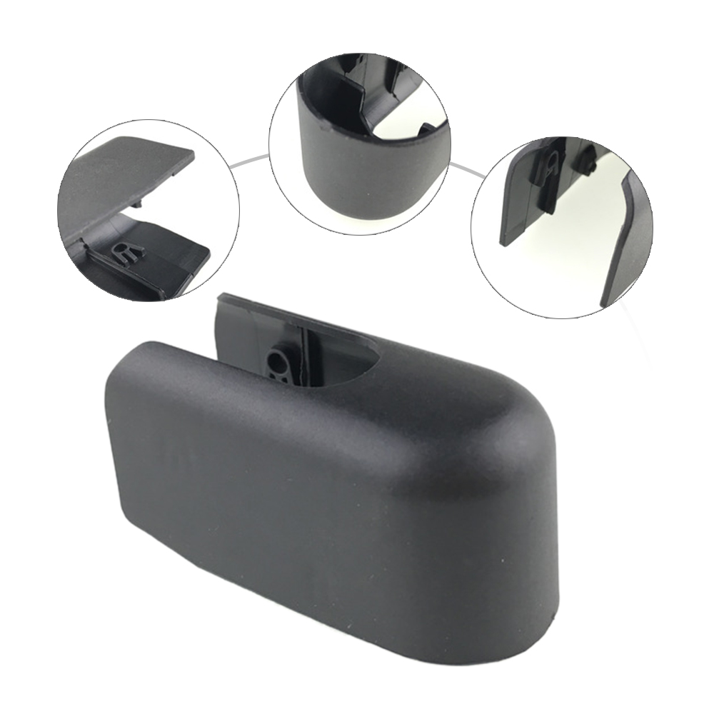 Ruitenwisser Arm Cap Plastic Cap Auto Accessoires Voor Ford Fiesta MK6 6 Zwart Achterruitenwisser Wasmachine Arm Blade Cover cap 1