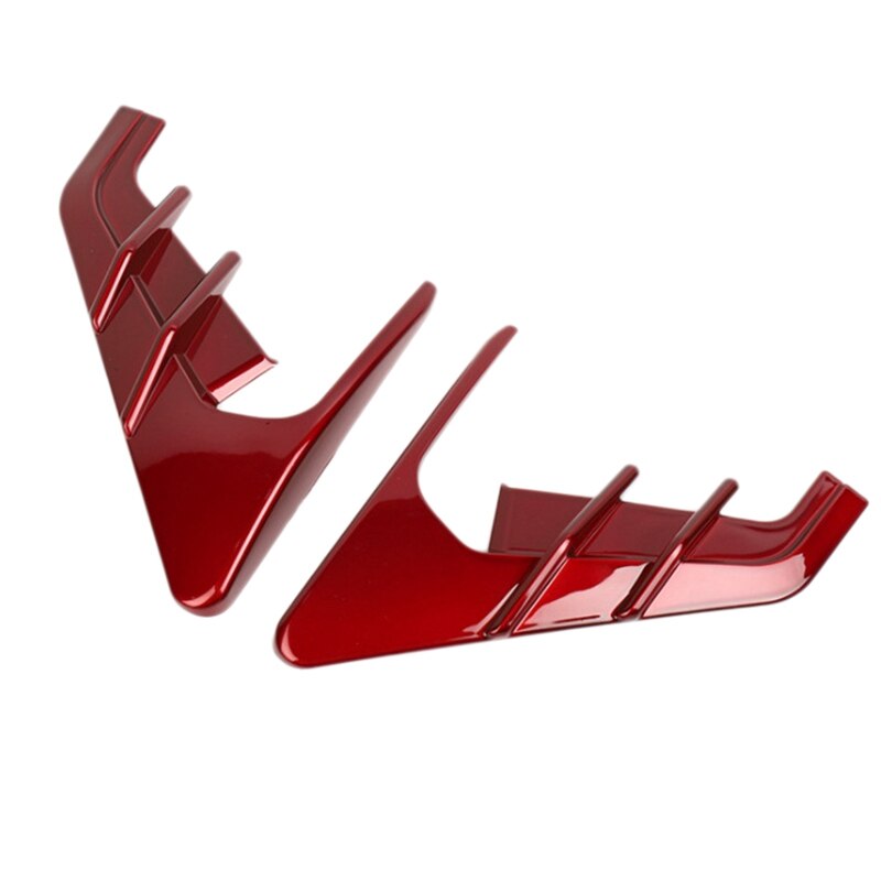 Car Accessories Camera Protection for Tesla Model 3/Y Car Side Marker Turn Signal Cover Camera Fender: Rood