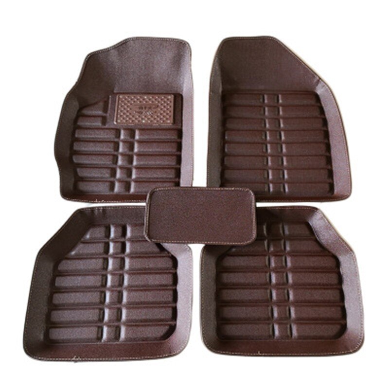 Auto vloer Voet mat Voor Subaru forester XV Tribeca Legacy Outback Impreza waterdichte accessoires auto: COFFEE