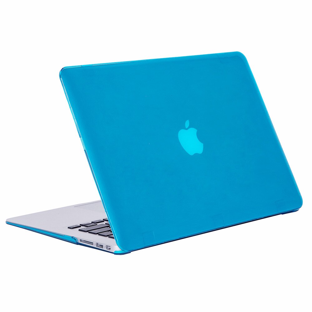 A1370 a1465 a1369 a1466 matt/kristall laptopfodral för macbook air 11.6 " 13.3 " skyddsskal: Himmelsblå / 13.3  a1369 a1466