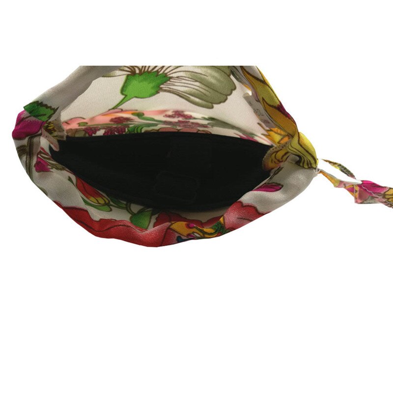 Máscara de seda 100% pura para dormir, mascarilla con patrón Floral combinado, 1 unidad, 100% bolsas de seda con cordón para viaje, ayuda para relajarse, Multicolor, 1 unidad